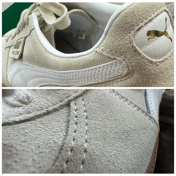 Puma Beige leather Sneakers size 13 - Picture 8 of 10